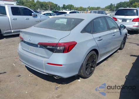 2024 Honda Civic Sport z USA, uszkodzony, nr VIN 2HGFE2F56RH549450